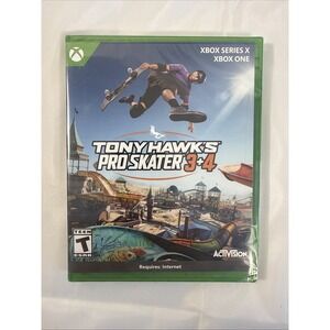 Tony Hawk's Pro Skater 3+4 Xbox One Series X - NEW FACTORY SEALED